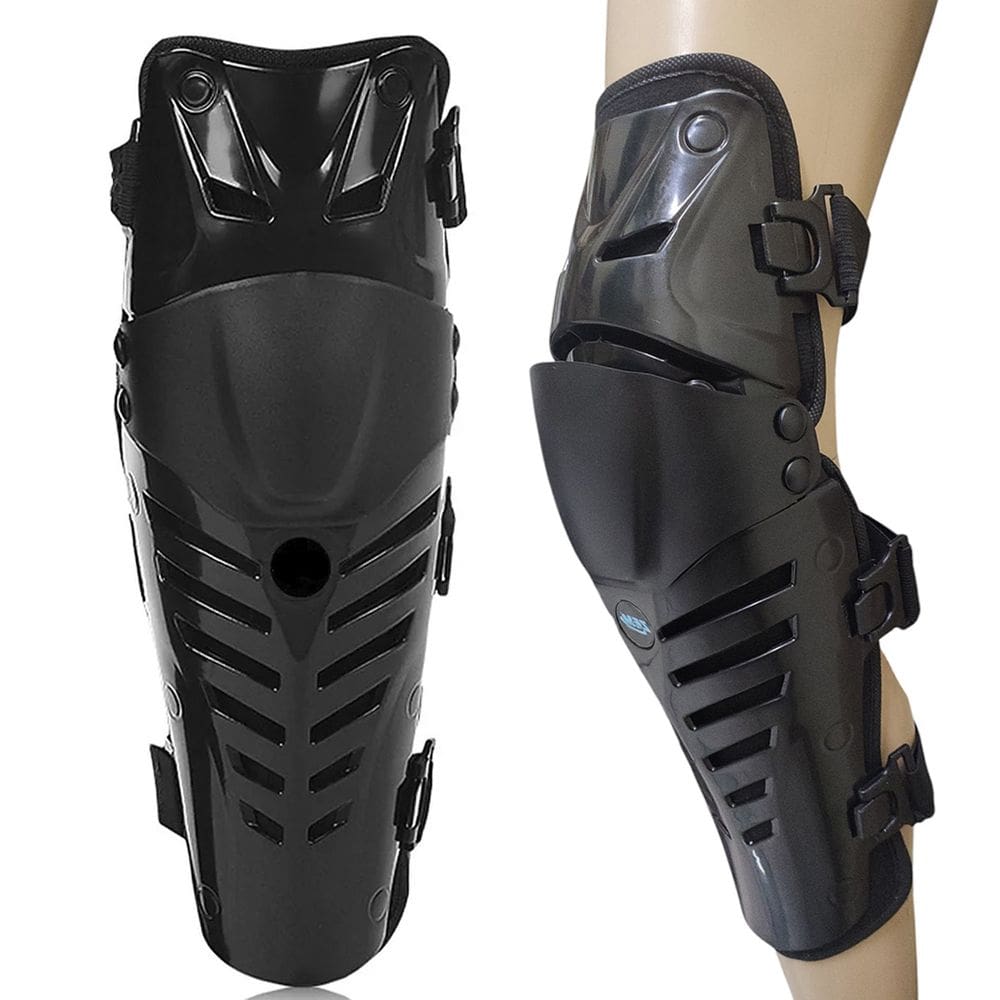 Par De Joelheira Protetor de Joelhos Articulada Anti Impacto Motocross Motoqueiro Ciclismo Moto Bike