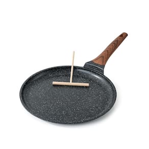 Crepe Pan Kordisen, revestimento antiaderente de granito, 30 cm, indução