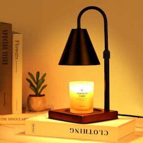 Lâmpada de aquecimento de velas Funistree Modern com temporizador e regulável