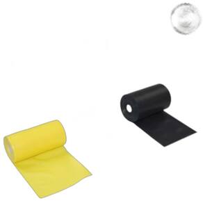 Kit Thera Band 3 Faixas Elásticas + 3 Mini Band De Exercício