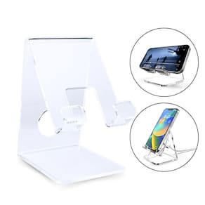 Suporte Acrílico Apoio De Mesa Celular Tablet Universal