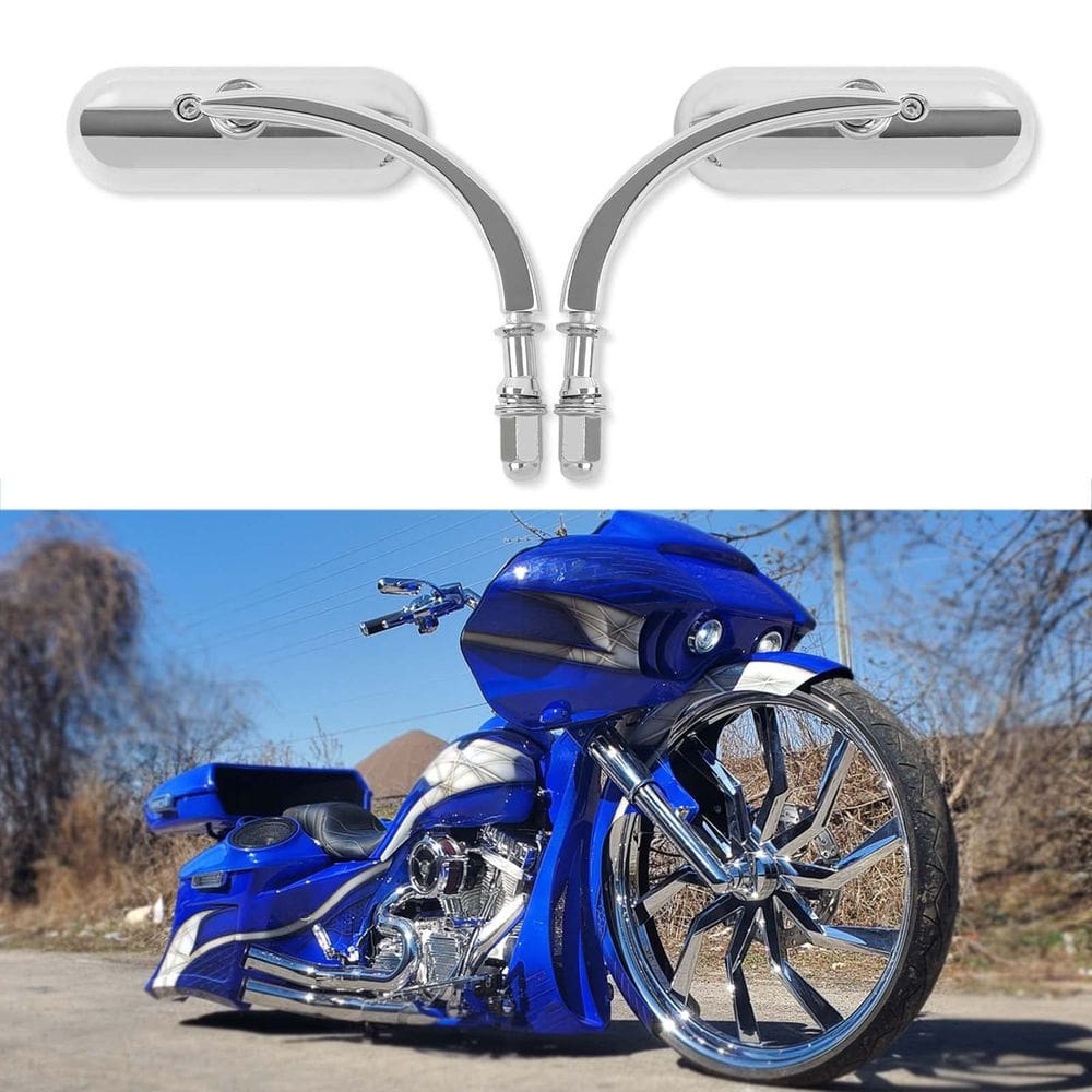 Espelhos de motocicleta MISS MOLY para Harley Sportster 1982-2020