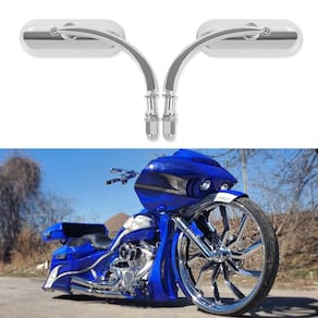Espelhos de motocicleta MISS MOLY para Harley Sportster 1982-2020