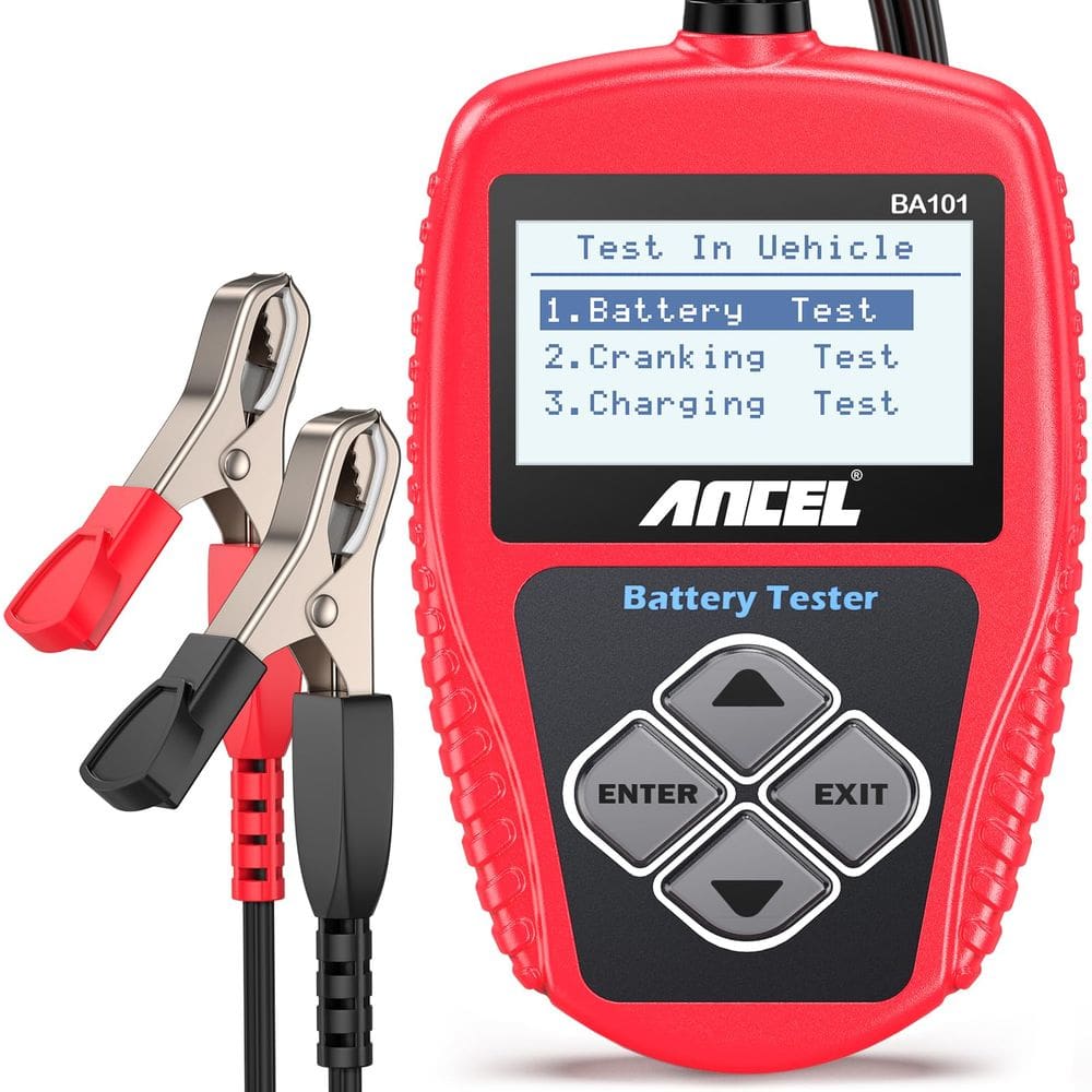 Testador de bateria de carro ANCEL BA101 12V Digital 100-2000 CCA