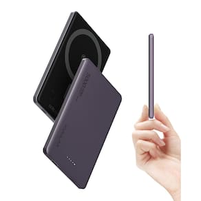 Pacote de bateria Magsafe de 5,000mAh 0,3 polegadas Slim Purple