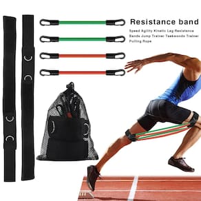 Faixa de Resistência para Pernas Treinamento Força Fitness