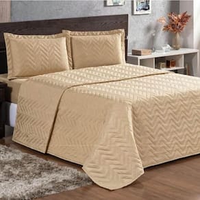 Cobre Leito Queen Pratic Lisa 3 Peças - Avela
