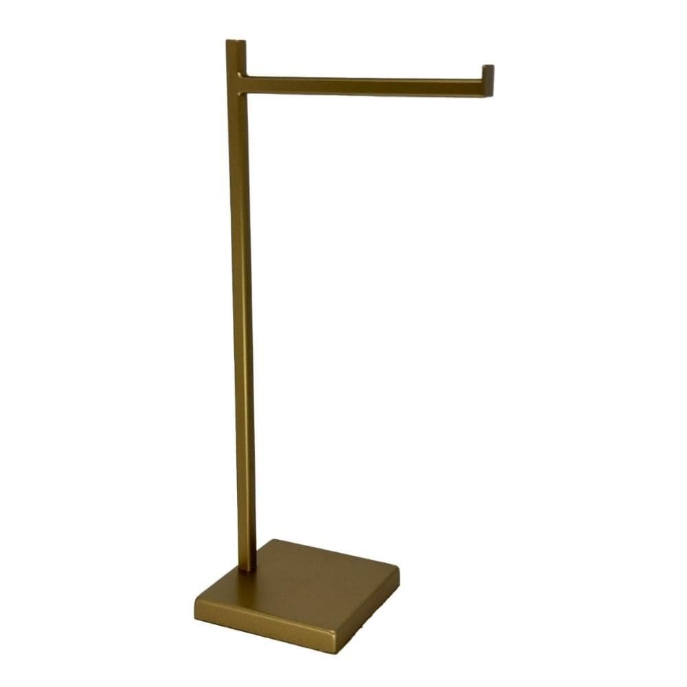 Toalheiro Bancada Rodinox Aço Inox 304 36cm Dourado Fosco
