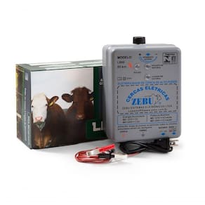 Eletrificador Rural 80km 3,8j Luz E Bateria 12v Lb80 Zebu