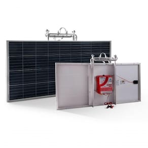 Eletrificador Solar Para Cerca Rural 300km Zs300i 18 Joules Zebu