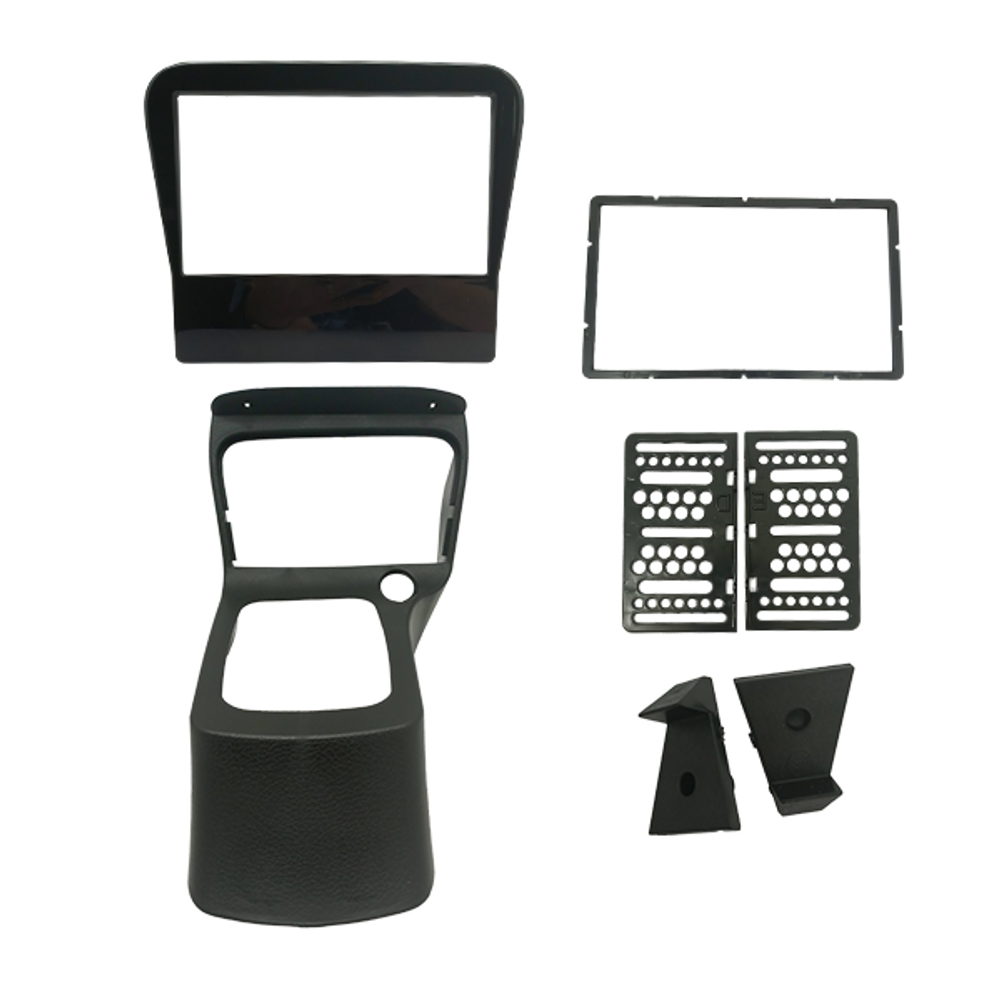 Moldura 2 Din GM Celta G1 2000 à 2005 - Black Piano - Fiamon