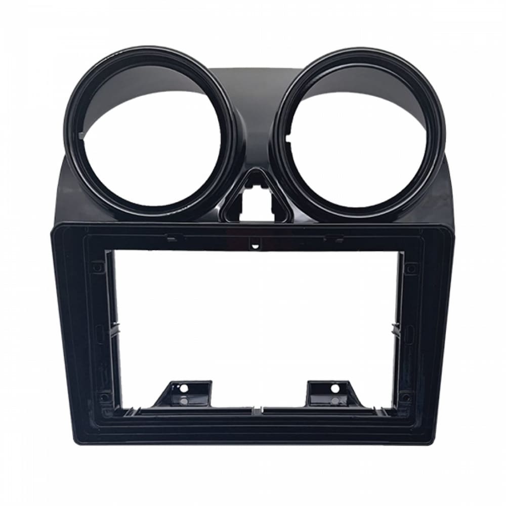 Moldura 9 Flutuante Fiat Novo Attractive 12/17, Grand Siena 21 - Black Piano - Fiamon