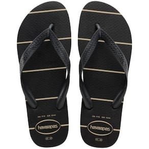 Chinelo Havaianas Color Essential Masculino - Preto e Bege