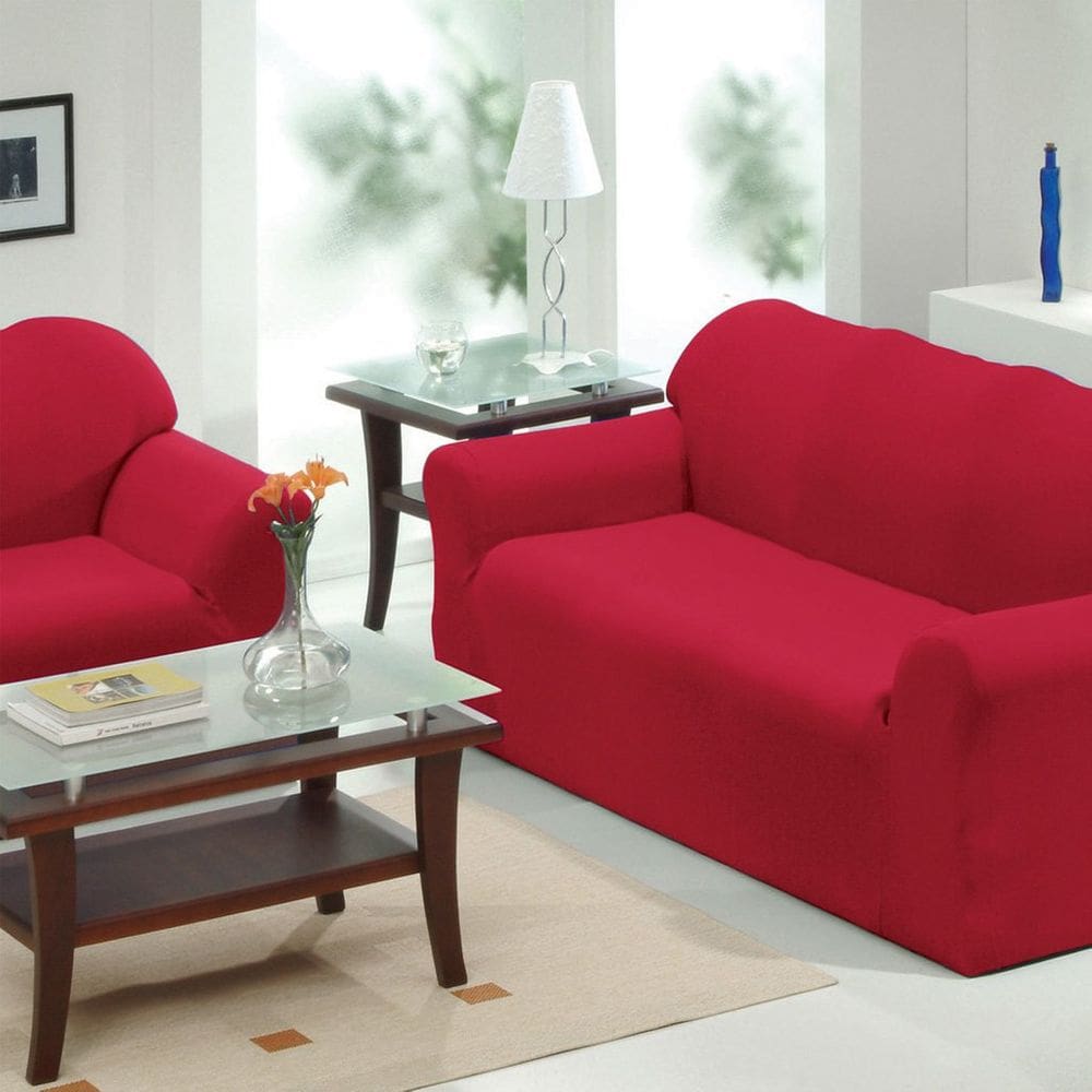 Jogo 2 Capas de Sofá 2 e 3 Lugares Malha Gel 100% Poliéster