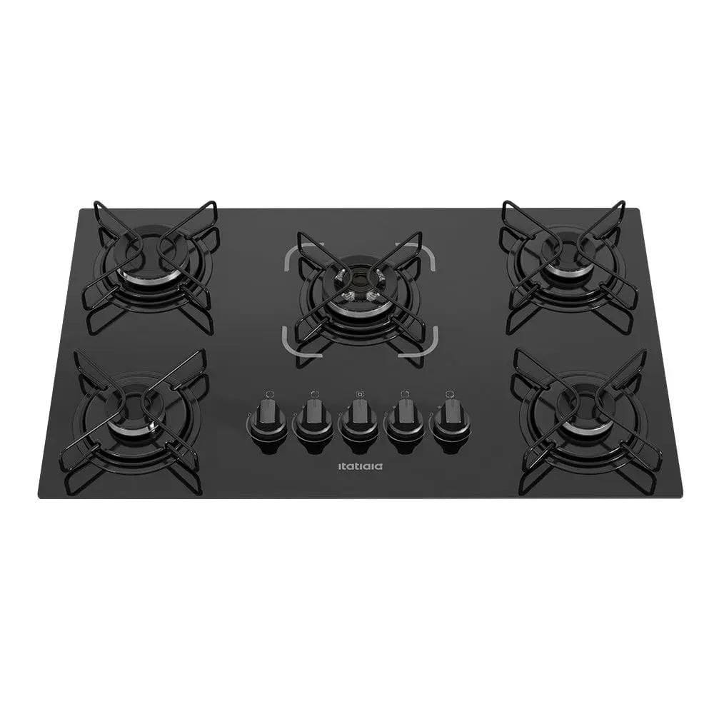 Fogão Cooktop Itatiaia Essencial Tripla Chama 5 Bocas