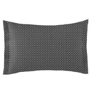 Fronha Altenburg Toque Acetinado Slim 50 x 70 cm com Abas Preto