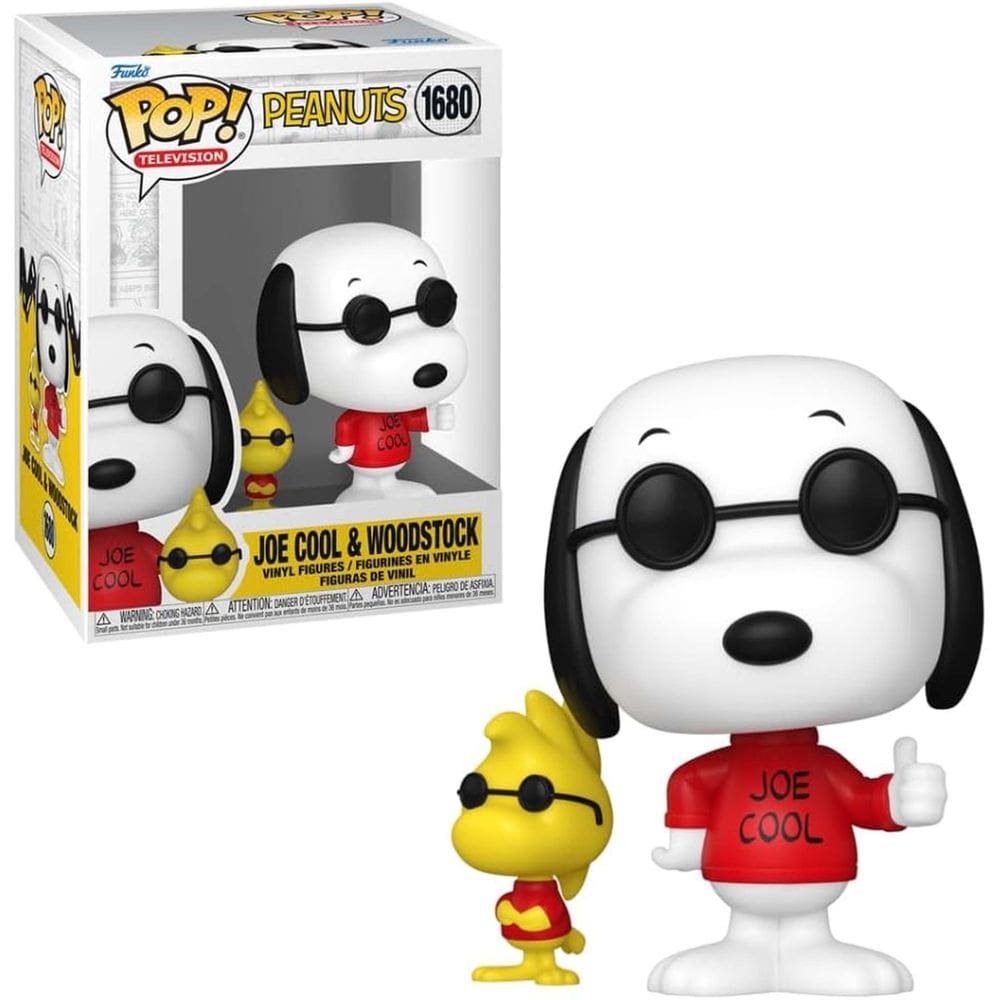 Funko Pop! Television Peanuts Snoopy Joe Cool & Woodstock #1680