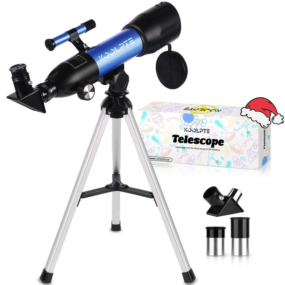 Telescópio Koolpte Kids 50 mm de abertura 360 mm com tripé