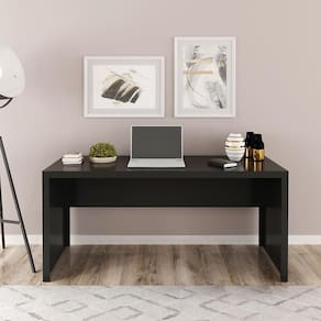 Mesa para Escritório ME4109 Preto Tecnomobili