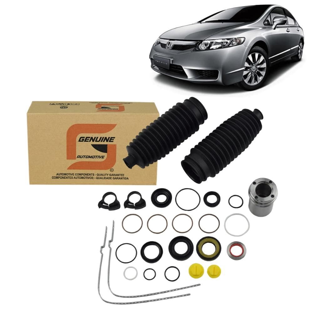 Reparo Caixa Setor Direção Hidráulica Honda Civic 2007-2009