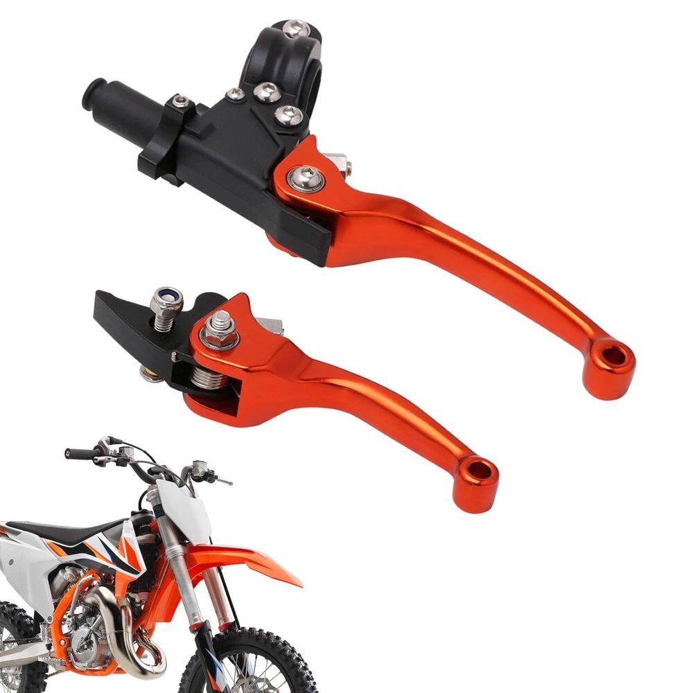 Alavanca de embreagem de freio de motocicleta JFG RACING Universal Orange
