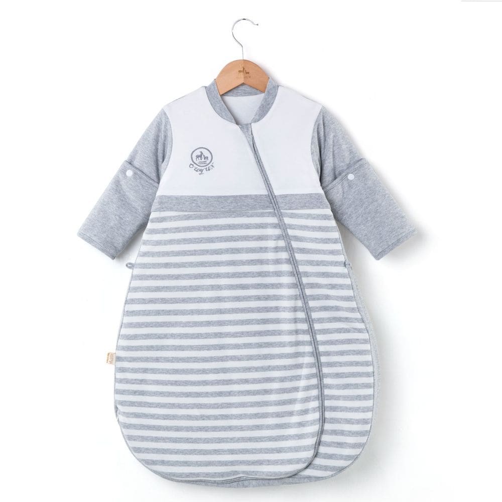 Saco de dormir para bebês CYUURO Sleeves removível 1,5-3,5 Tog Grey