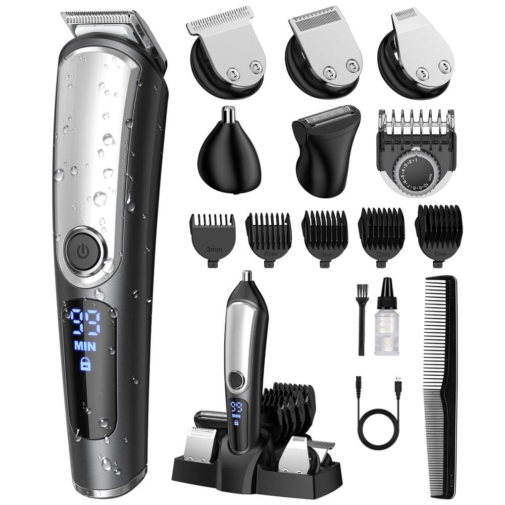 Máquina de barbear elétrica multifuncional YIRISO para homens