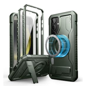 Capa de telefone Dexnor Magnetic para Samsung Galaxy S24 Plus verde