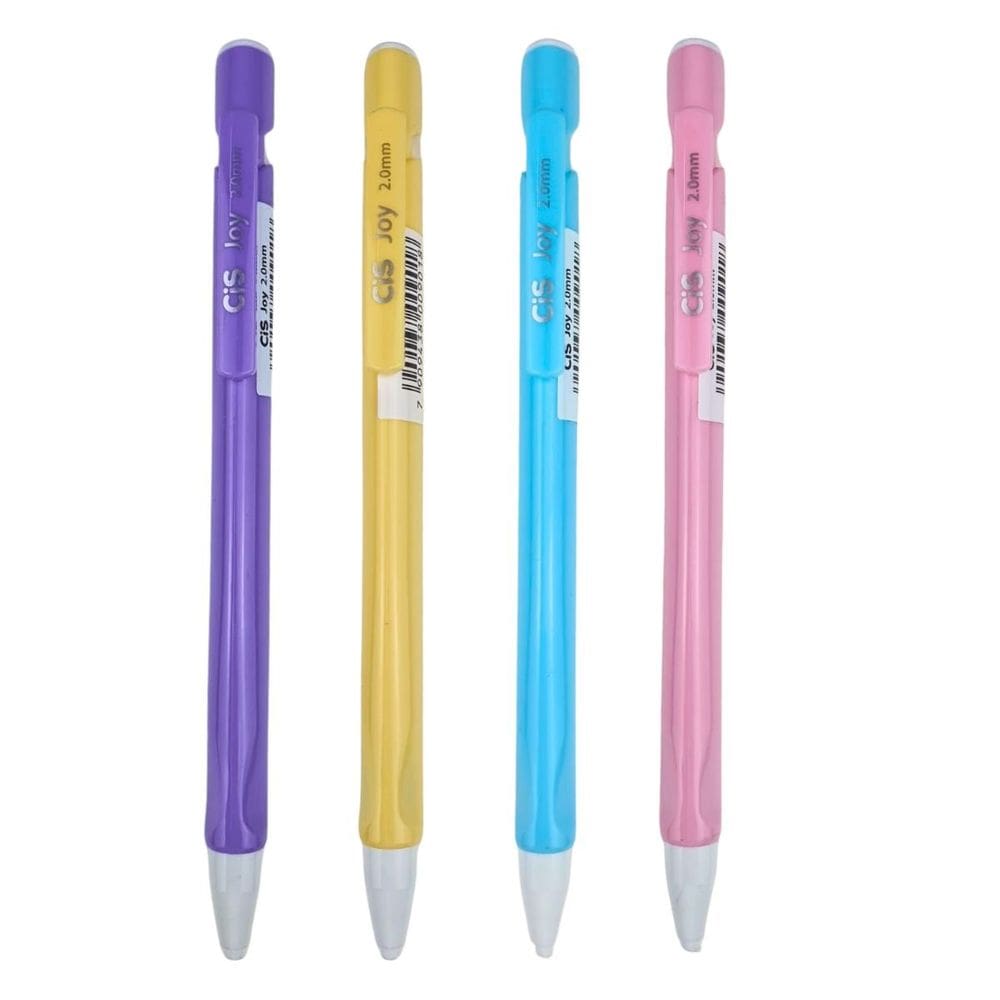 Kit 04 Lapiseira 2.0mm Cis Joy Tom Pastel