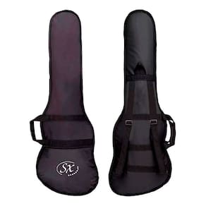 CAPA P/ BAIXO LUXO ALMOFADADA NY-600 "SX GUITARS"