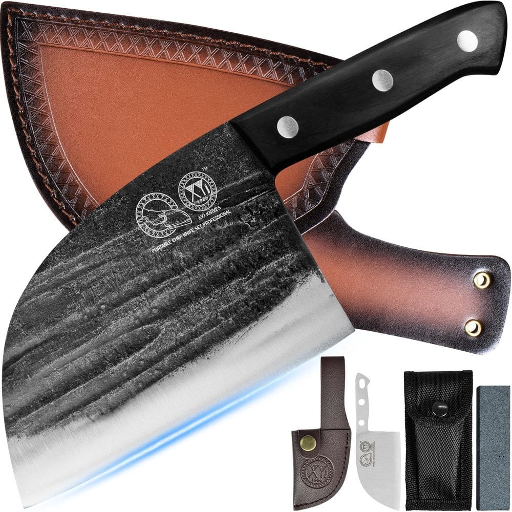 Chef Knife XYJ autêntico desde 1986 sérvio de 6 polegadas com bainha