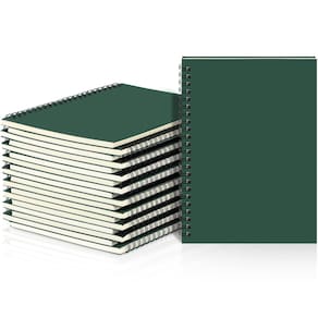 Caderno de anotações Yahenda A5 College Ruled 21 x 14 cm 18 unidades