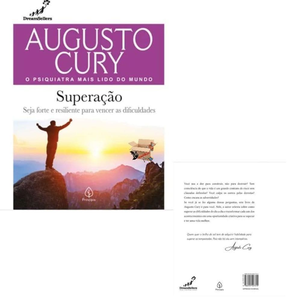 Livro Autoajuda Augusto Cury O Psiquiatra Mais Lido Do Mundo