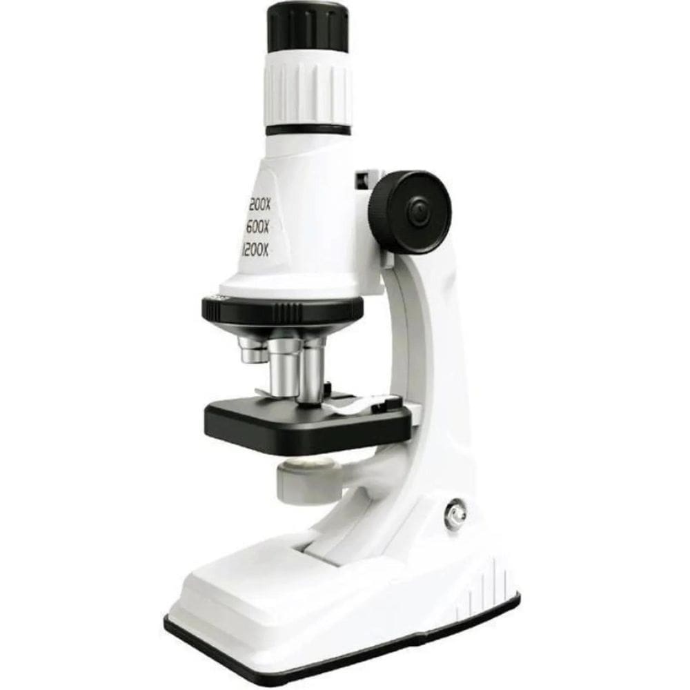 Novo Cientista Microscópio Infantil - Kit Educacional Stem