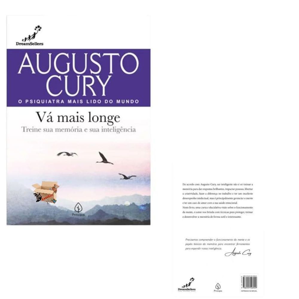 Livro Autoajuda Augusto Cury O Psiquiatra Mais Lido Do Mundo