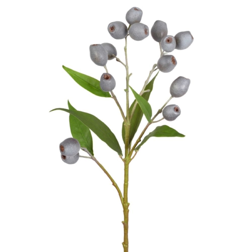 Haste Frutas De Carvalho 5 Galhos Azul