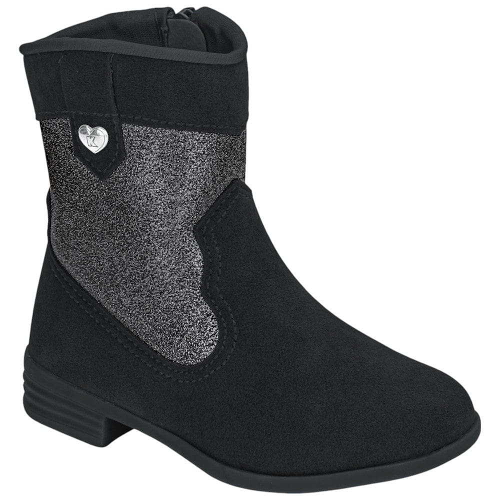 Bota Montaria Infantil Menina Kidy Preta