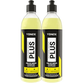 Kit 2un Cera De Carnaúba Plus 500ml Vonixx