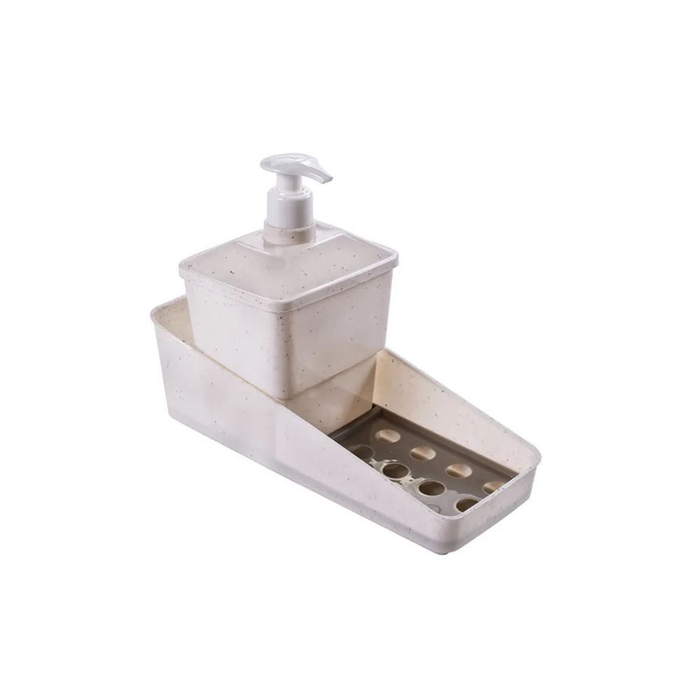 Conjunto Porta Detergente Marmorizado