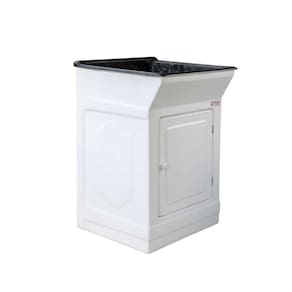 Tanque 60 Litros Granitado Cinza C/Balcao Fibertanque