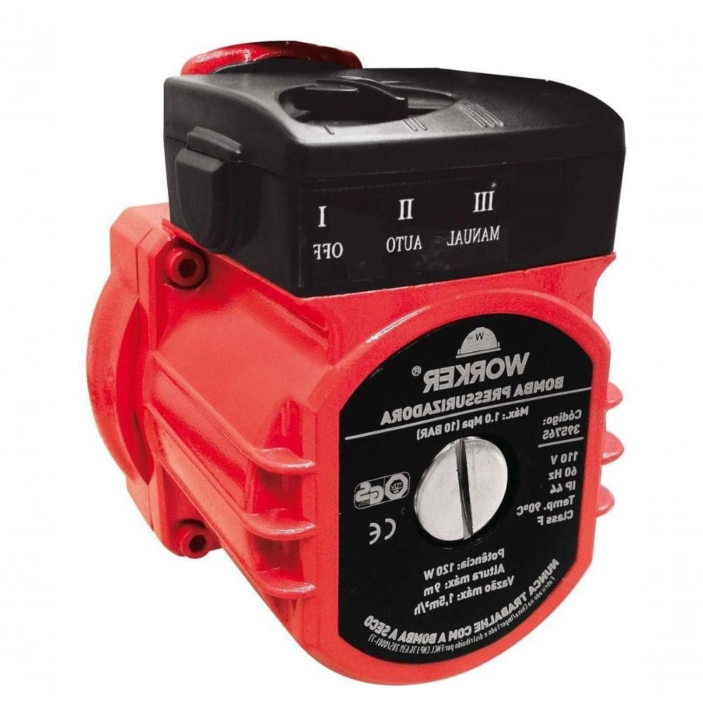 Bomba Pressurizadora 120w 127v 3/4`` Worker