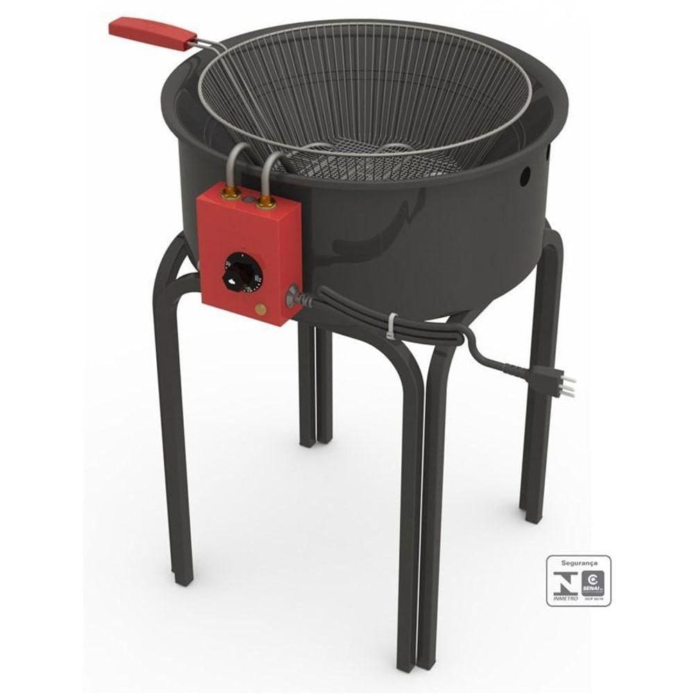 Fritador Tacho Fritura Pasteleiro Coluna Elétrico 14l Pr-14e Progás 127v 127v