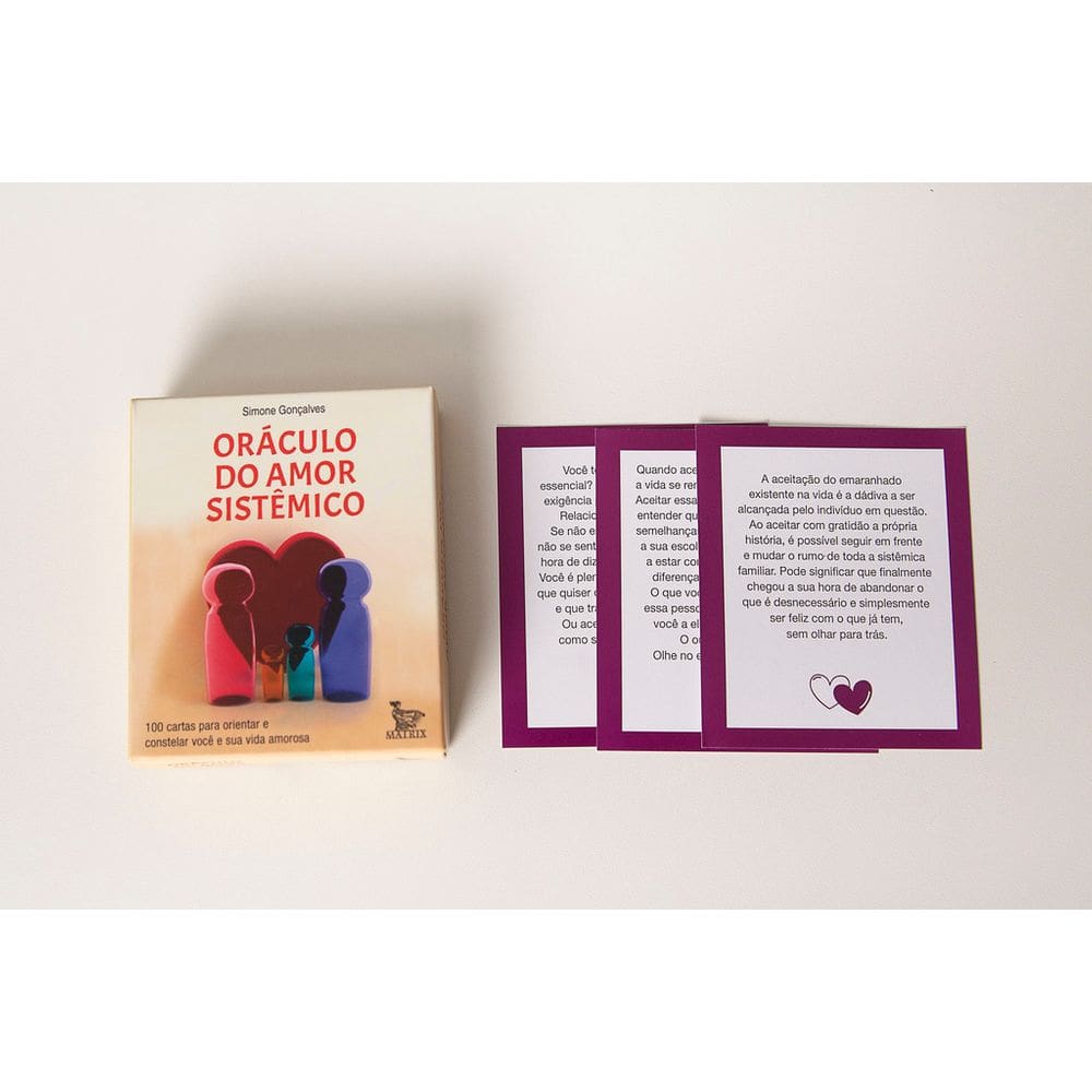 Oráculo do Amor Sistêmico - Cartas para Constelação Familiar