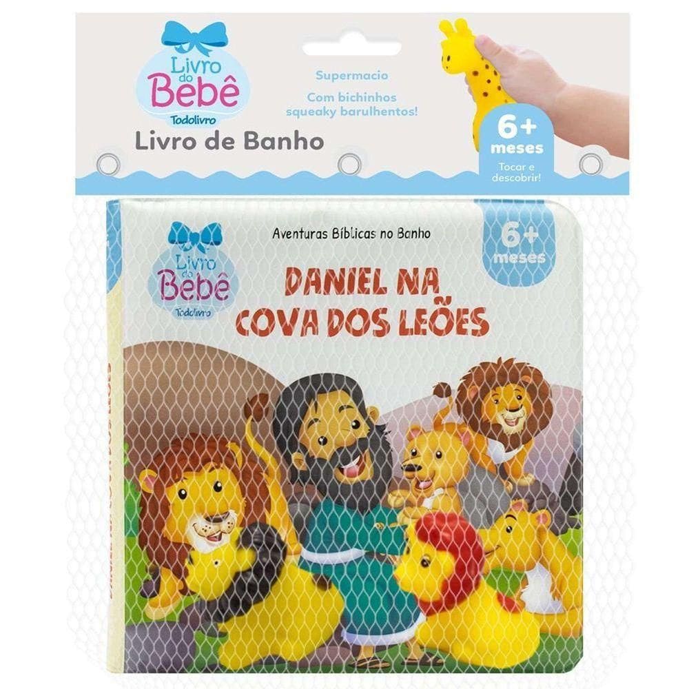 Livro De Banho Com Bichinhos Daniel Na Cova Dos Leões