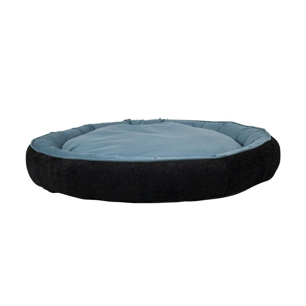 Cama Pet Comfy Preto/azul 90x90x20cm