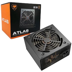 Fonte Gamer 750w Cougar Atlas 750, 80 Plus Bronze, Pfc Ativo, Silenciosa, Preta - 31at075003p01