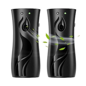 Distribuidor automático de fragrâncias BINEDHEI, pacote com 2 unidades, preto