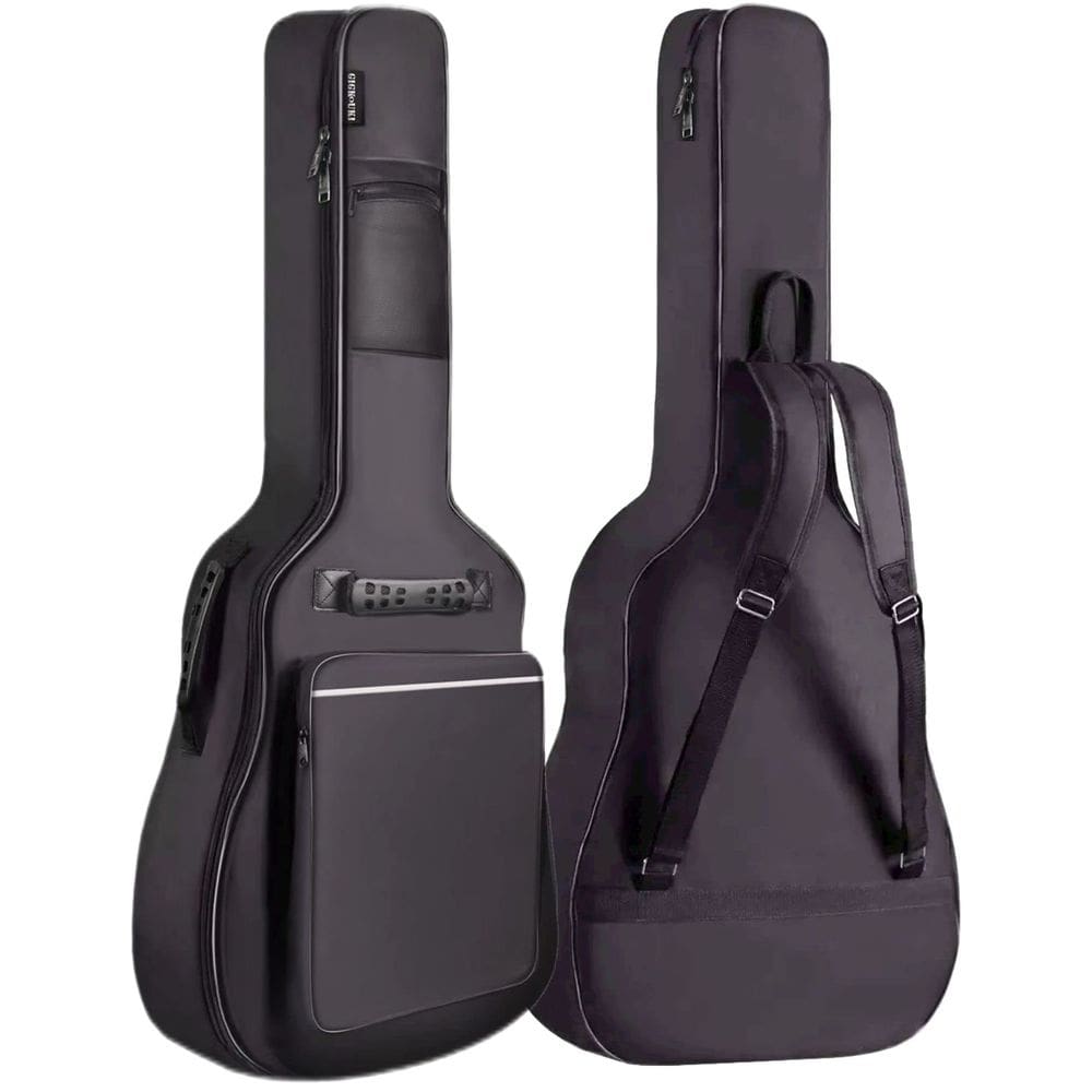 Bolsa de guitarra GIGKOUKI para guitarra acústica de 39 polegadas com acolchoamento