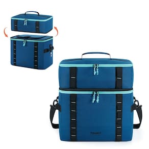 Bolsa térmica TOURIT 47L isolada 69 latas para piquenique, praia