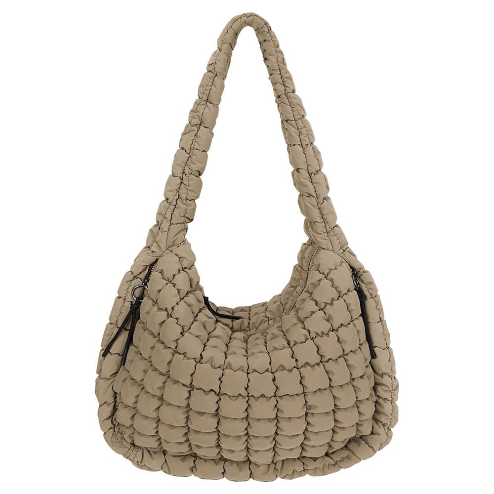 Sacola acolchoada Juoxeepy Large Puffer Shoulder Nylon